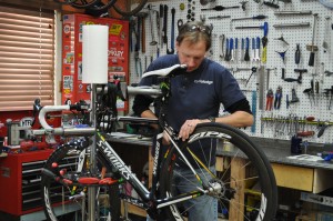 Jim Repairing Bike